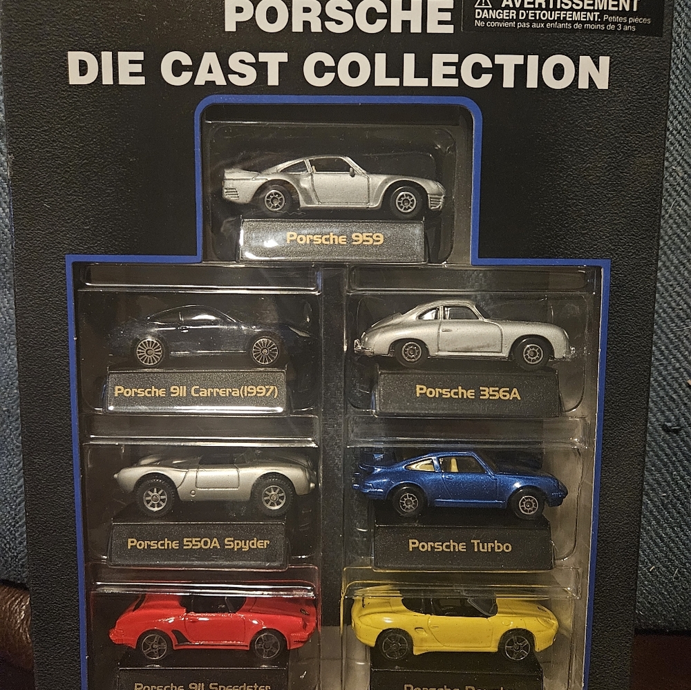 Porsche Die Cast Set